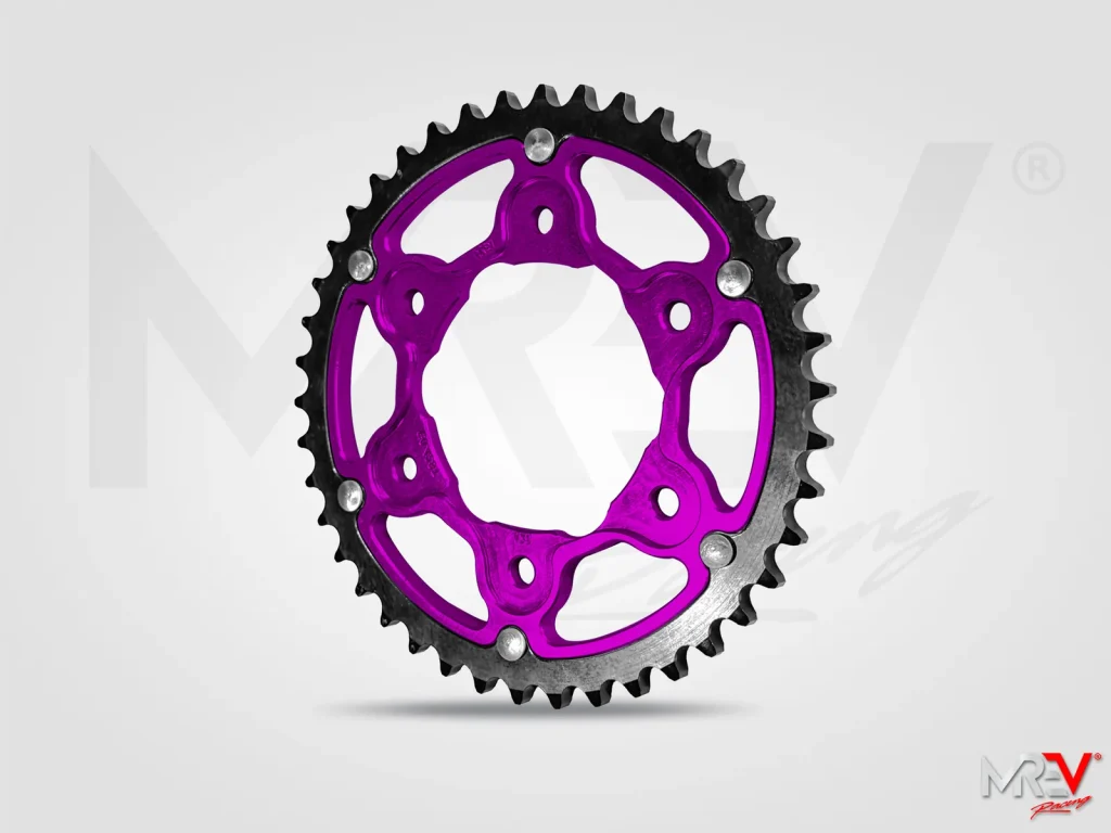 Rear Sprocket for Yamaha Exciter 150 – Aluminum Center, Steel Teeth
