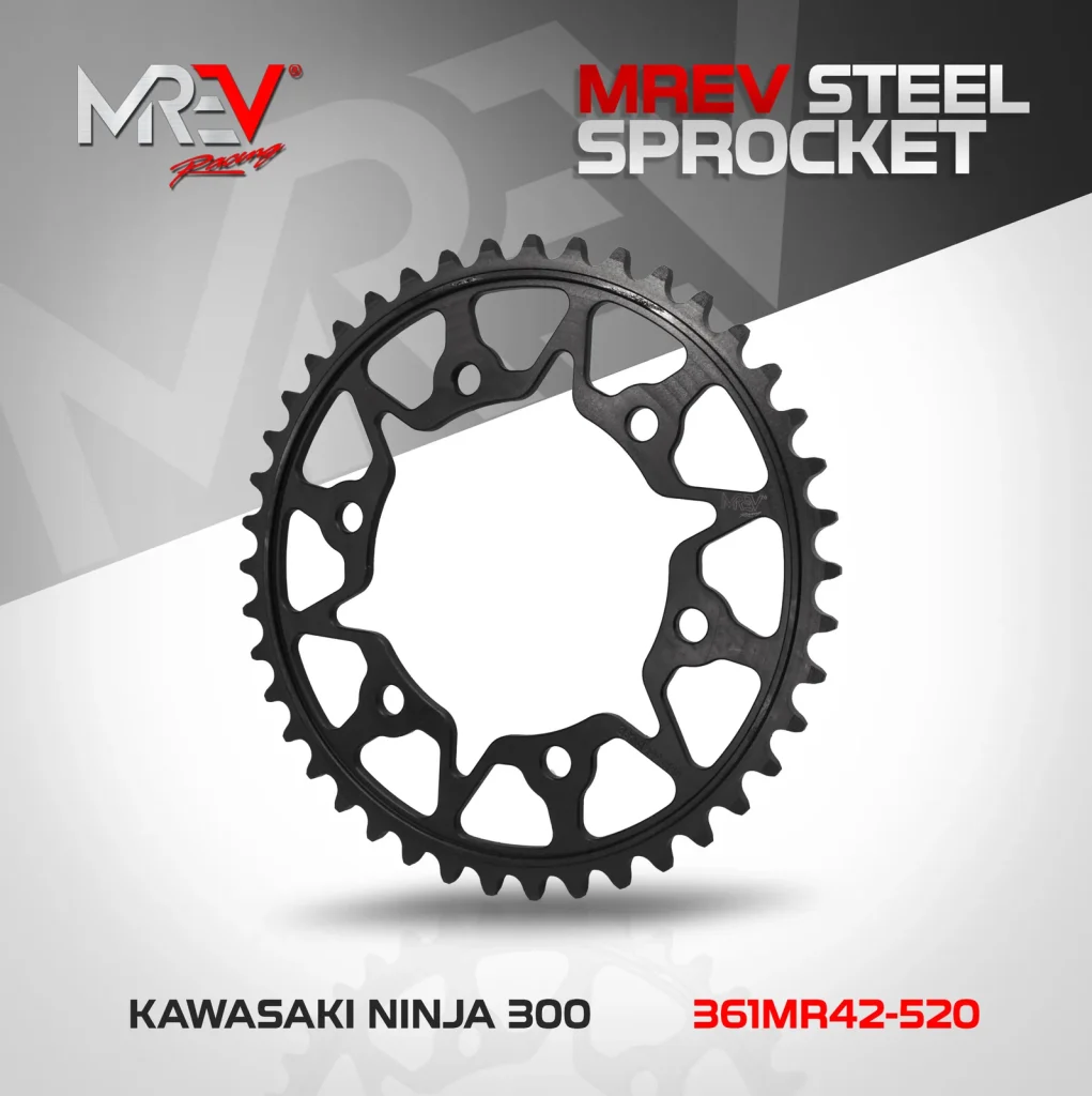 Rear Sprocket for Kawasaki Ninja 300 Steel